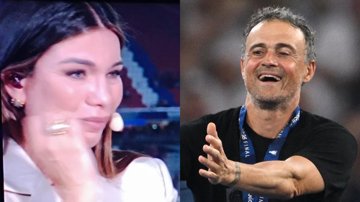 Luis Enrique ricorda la figlia scomparsa, le lacrime di Federica Masolin in diretta Luis Enrique ricorda la figlia scomparsa, le lacrime di Federica Masolin in diretta