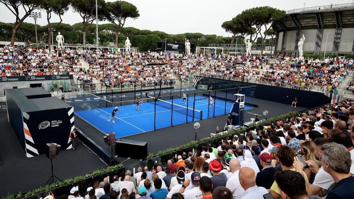 roma capitale del padel e che spettacolo al major