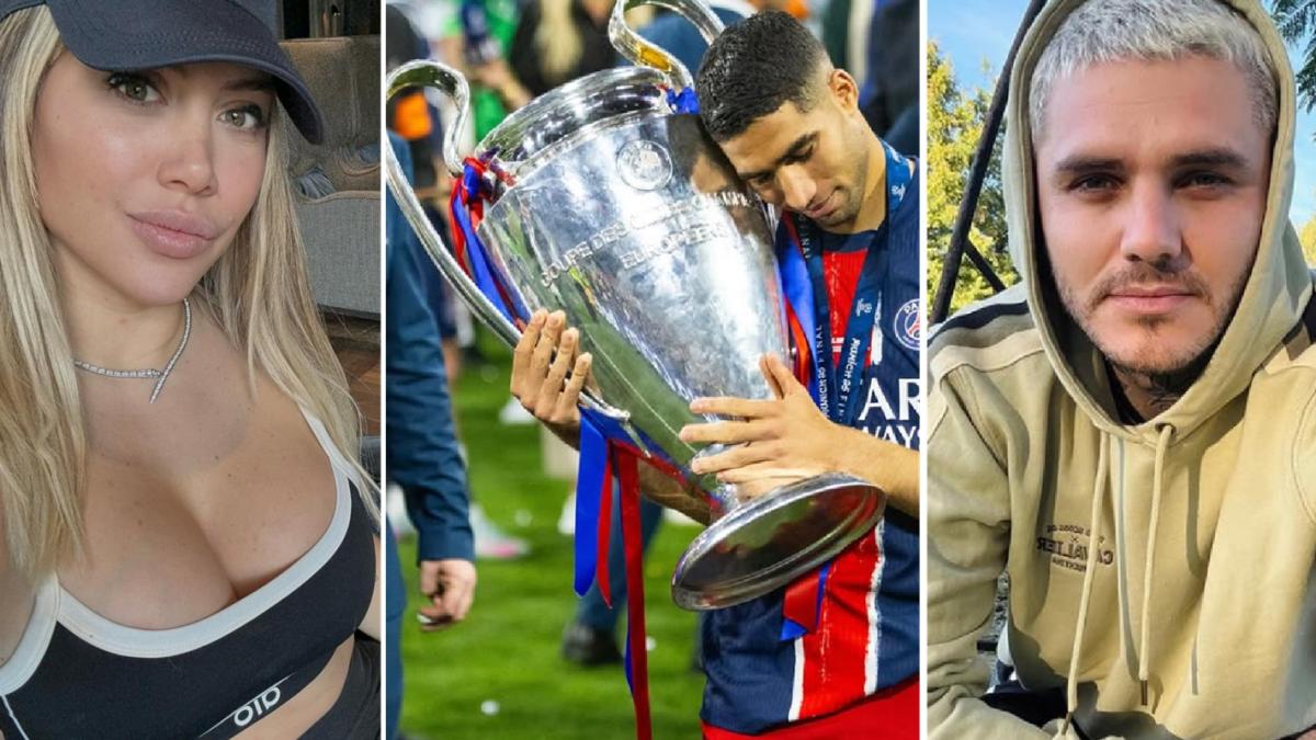Wanda Nara alla finale di Champions. Invitata da Hakimi? Il gossip impazza