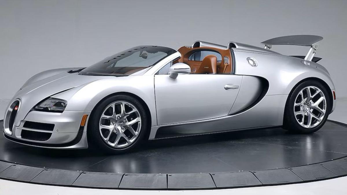 bugatti veyron in vendita quella di schwarzenegger a 25 milioni di dollari