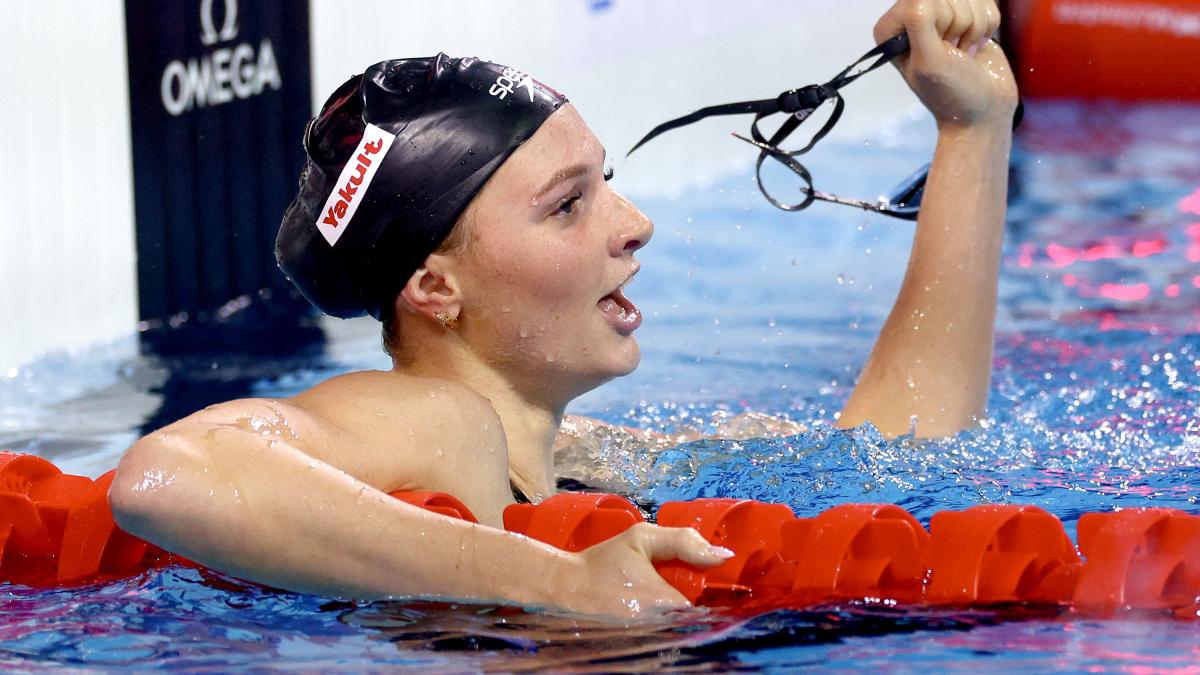 McIntosh stellare: demolisce il record del mondo dei 400 sl McIntosh stellare: demolisce il record del mondo dei 400 sl