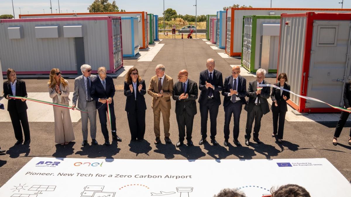 Pioneer: l’energia delle batterie auto per l’aeroporto di Fiumicino