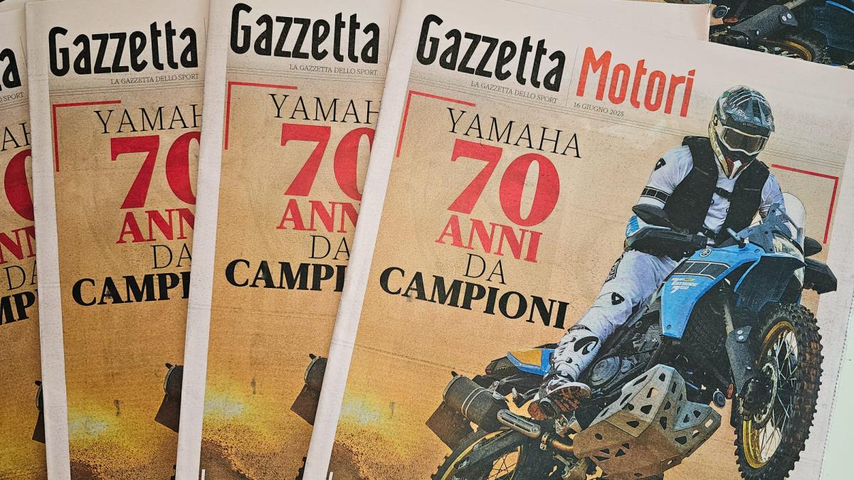 Yamaha, 70 anni di storia. Uno speciale gratuito in edicola Yamaha, 70 anni di storia. Uno speciale gratuito in edicola