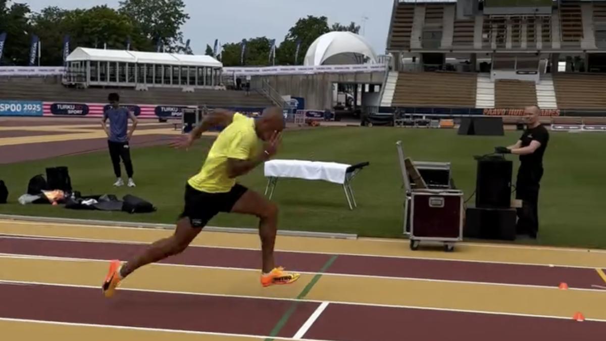 Jacobs scalda i motori per i Mondiali di atletica: domani in pista ai Nurmi Games Jacobs scalda i motori per i Mondiali di atletica: domani in pista ai Nurmi Games
