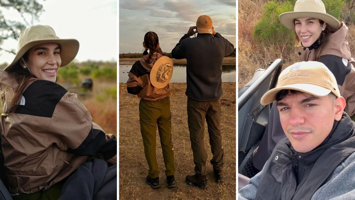 Paola Di Benedetto e Raoul Bellanova felici e innamorati in vacanza in Africa Paola Di Benedetto e Raoul Bellanova felici e innamorati in vacanza in Africa
