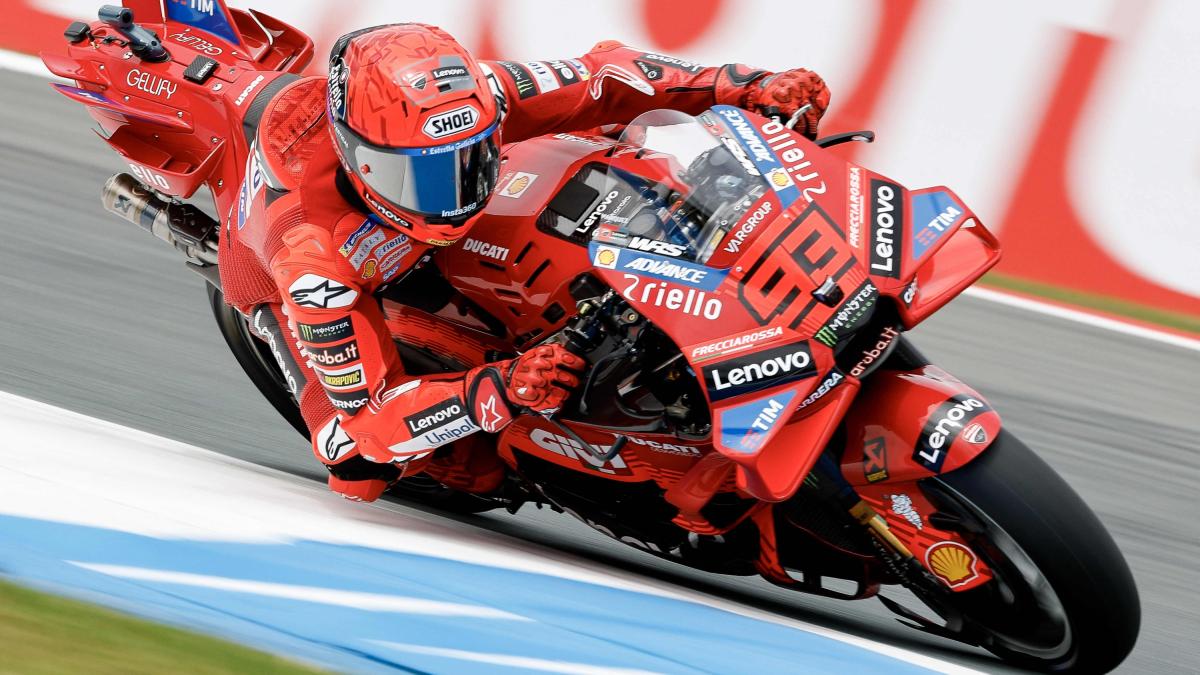 MotoGP, Marquez è il più veloce nelle nelle FP1 ad Assen. Bagnaia è 4° MotoGP, Marquez è il più veloce nelle nelle FP1 ad Assen. Bagnaia è 4°