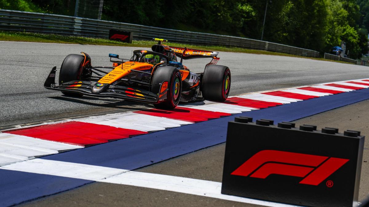 norris pole show in austria ma che ferrari leclerc secondo davanti a piastri ed hamilton