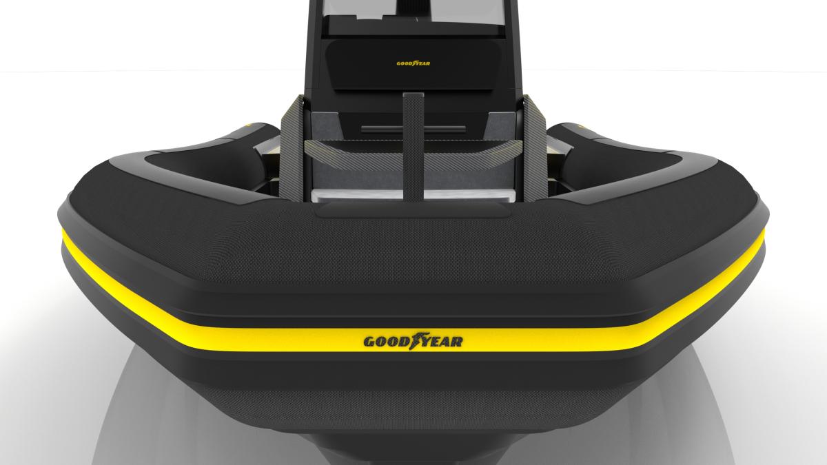 Goodyear, il primo gommone della sua storia è un 10 metri Goodyear, il primo gommone della sua storia è un 10 metri