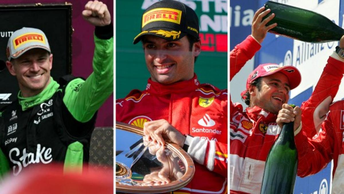 Non solo Hulkenberg: da Massa a Sainz, le attese più lunghe prima di salire sul podio in F1 Non solo Hulkenberg: da Massa a Sainz, le attese più lunghe prima di salire sul podio in F1
