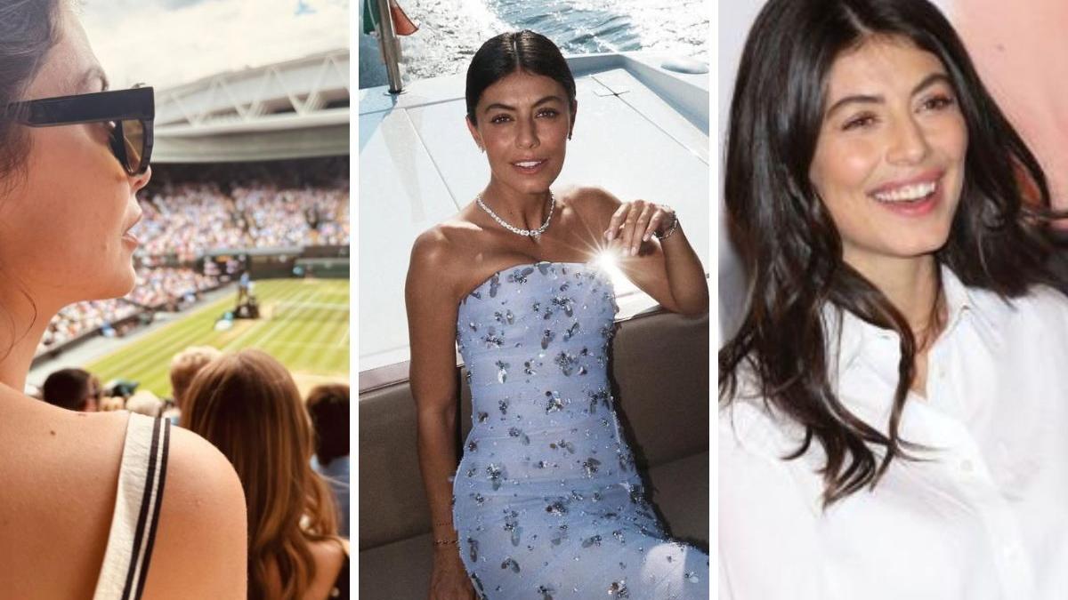 Alessandra Mastronardi era a Wimbledon ma senza il marito Alessandra Mastronardi era a Wimbledon ma senza il marito