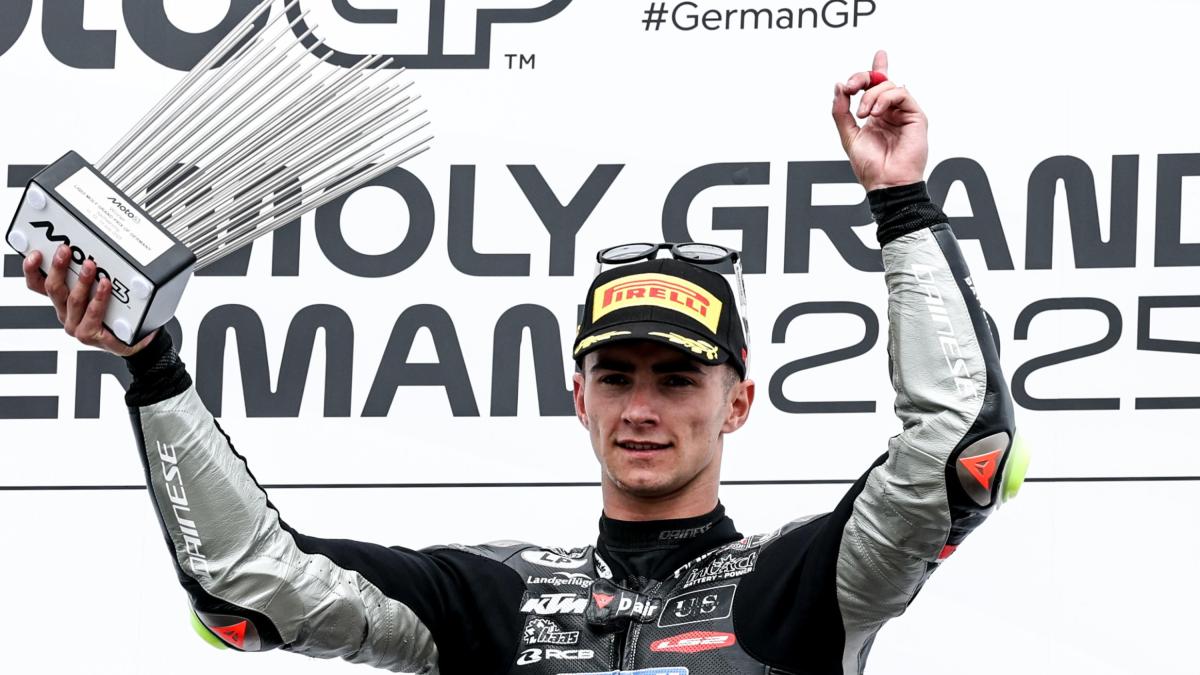 GP di Germania: vittoria all’ultima curva per Munoz che beffa Quiles e Rueda. Pini è 7° GP di Germania: vittoria all’ultima curva per Munoz che beffa Quiles e Rueda. Pini è 7°