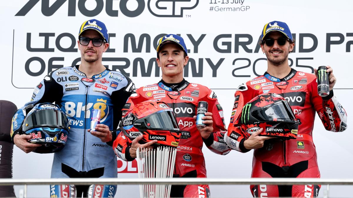 MotoGP Germania, le pagelle: strepitoso Marc (8,5), Bagnaia senza squilli (6,5) MotoGP Germania, le pagelle: strepitoso Marc (8,5), Bagnaia senza squilli (6,5)