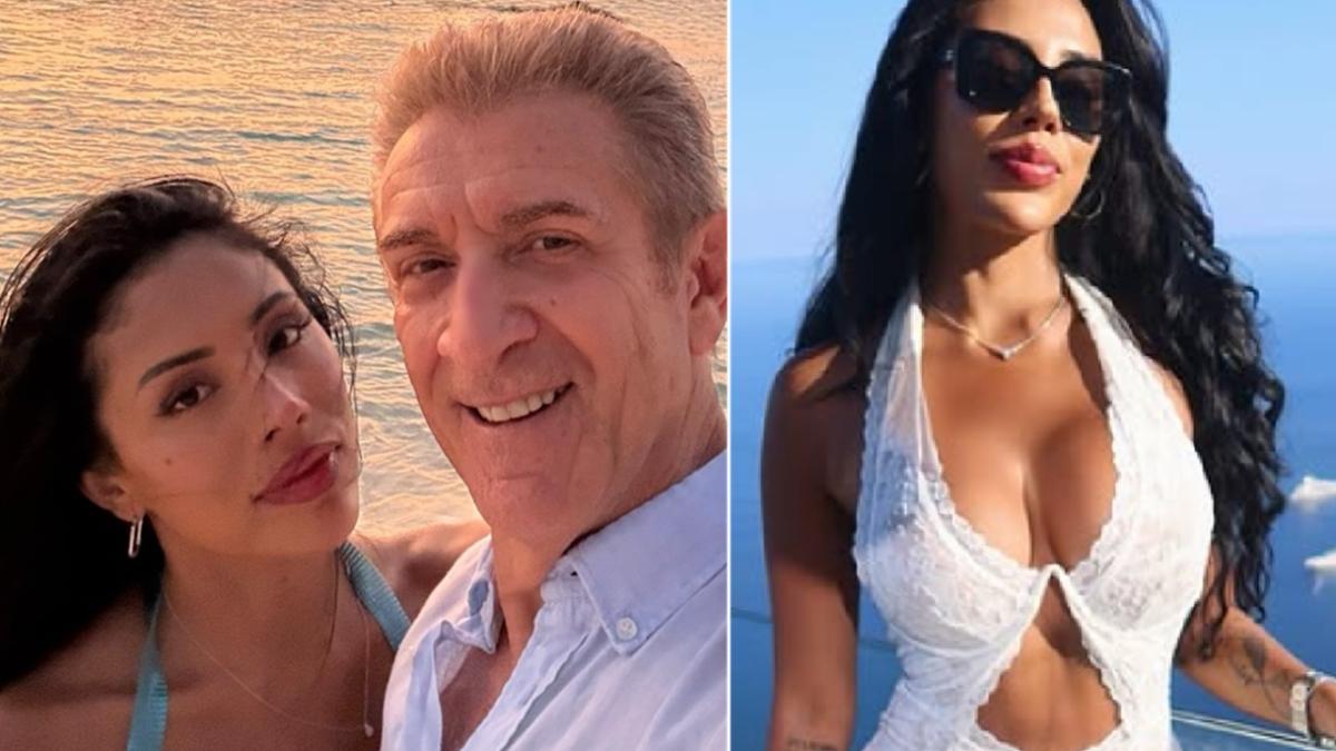Ezio Greggio e Nataly Ospina alle nozze ad Amalfi del figlio Gabriele Ezio Greggio e Nataly Ospina alle nozze ad Amalfi del figlio Gabriele
