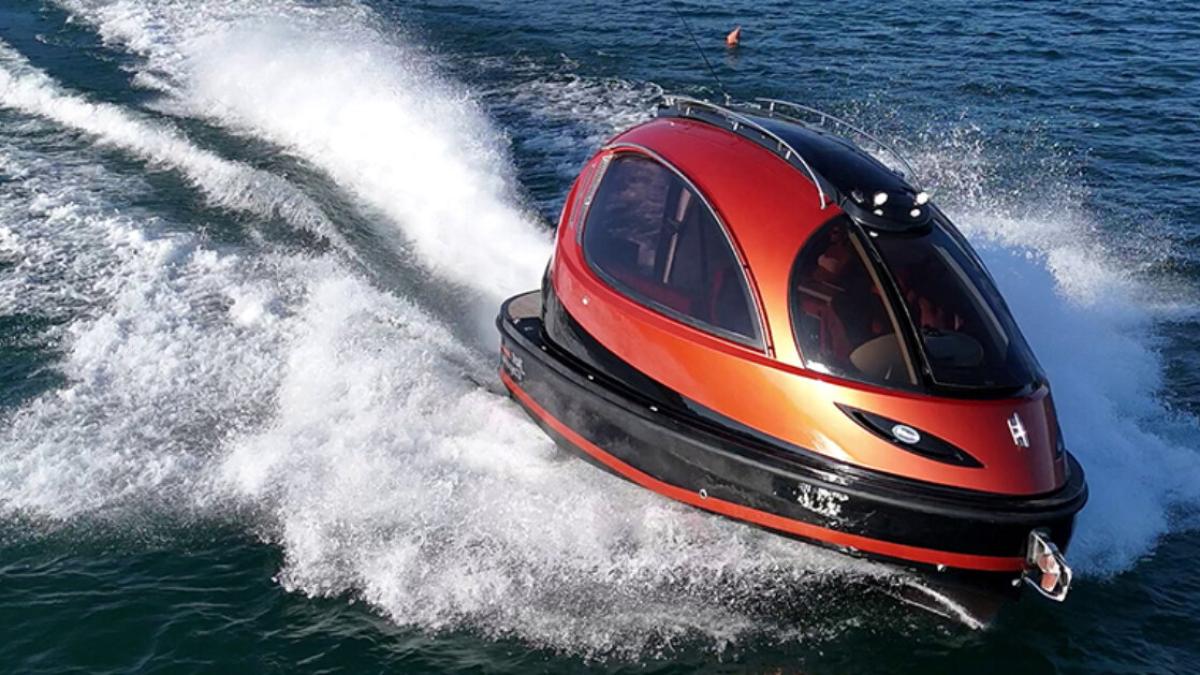 Jet Capsule: la mini astronave che vola sull