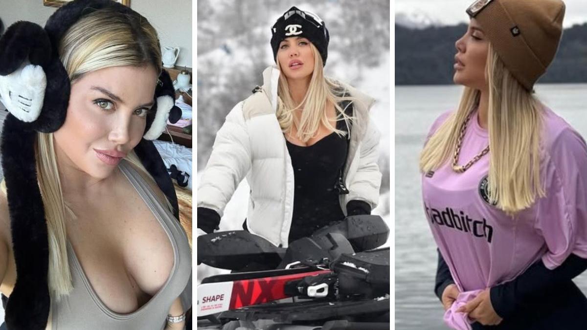 Wanda Nara, anche in vacanza in montagna pensa sempre a Icardi Wanda Nara, anche in vacanza in montagna pensa sempre a Icardi