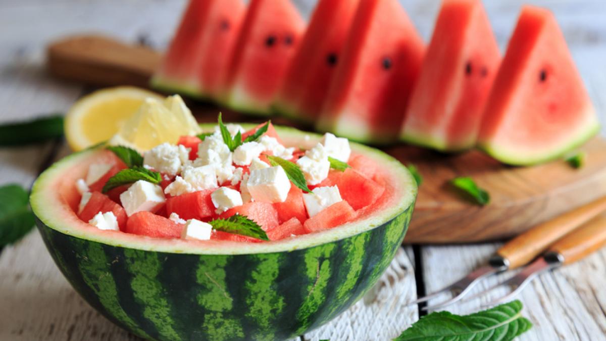Ricette salate, facili e veloci, a base di anguria
