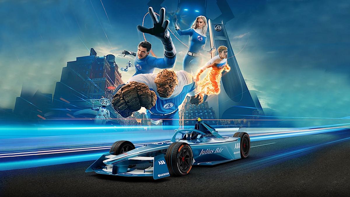 Formula E: a Londra in pista con i Fantastici 4 Formula E: a Londra in pista con i Fantastici 4