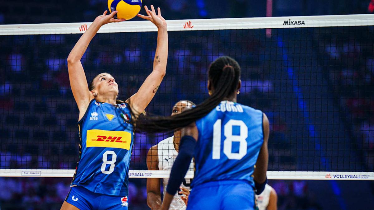 Sport in tv oggi domenica 27 luglio 2025: Tennis, finale della Nations League di Volley, chiude il Tour Sport in tv oggi domenica 27 luglio 2025: Tennis, finale della Nations League di Volley, chiude il Tour