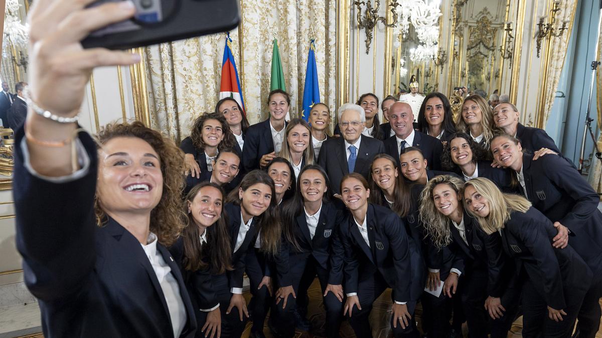 mattarella alle azzurre grande europeo avevo predisposto tutto per essere alla finale