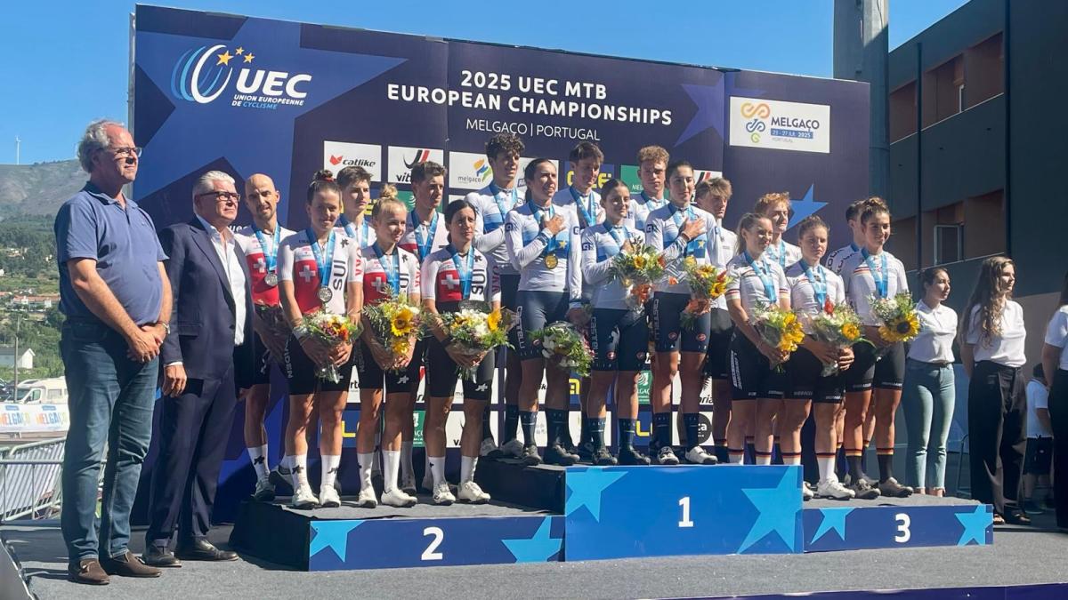Europei Mtb 2025, Italia ancora campione nel Team Relay: battute Svizzera e Germania Europei Mtb 2025, Italia ancora campione nel Team Relay: battute Svizzera e Germania