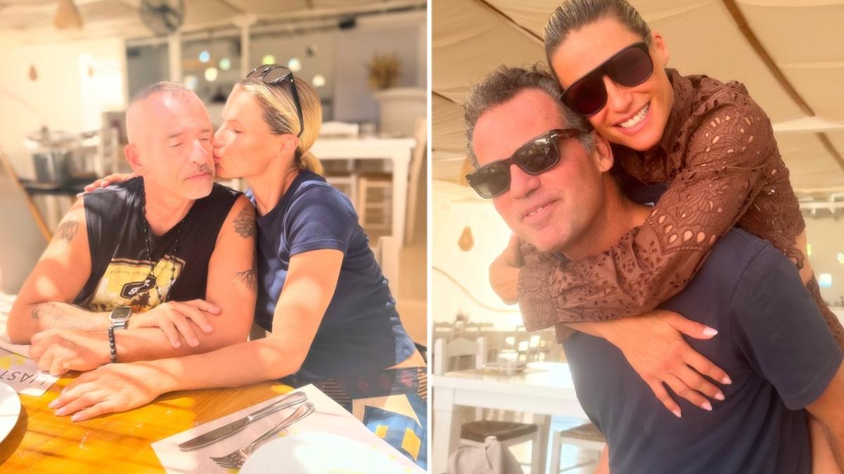 michelle hunziker bacia l ex eros e abbraccia nino tronchetti provera persone che amo