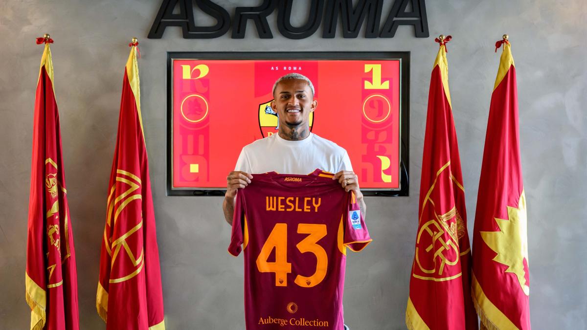 wesley roma ora 232 ufficiale sar224 gi224 a disposizione gioved236 col cannes