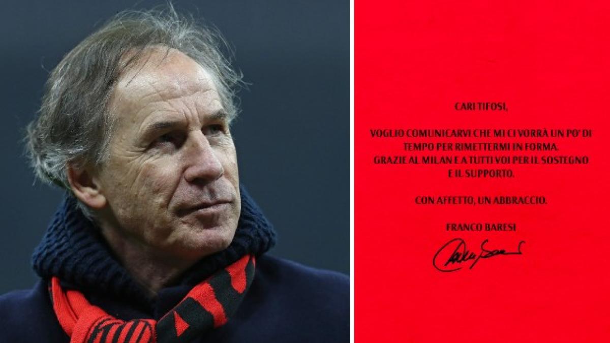 Franco Baresi operato per rimuovere un nodulo polmonare. "Ci vorrà un po Franco Baresi operato per rimuovere un nodulo polmonare. "Ci vorrà un po