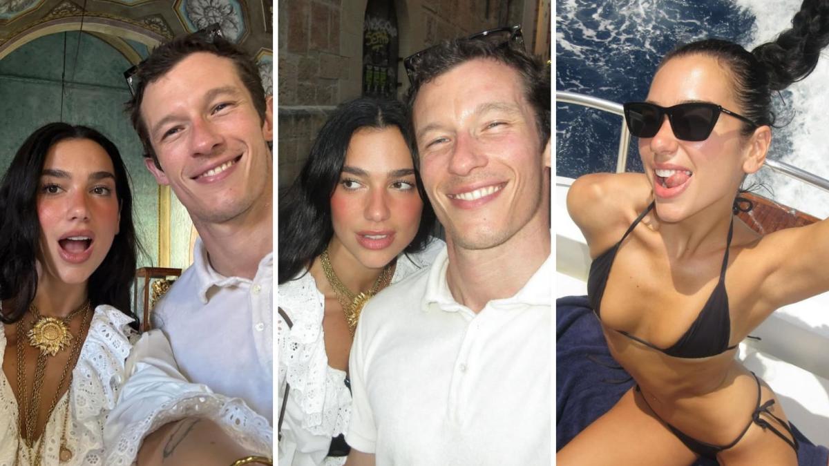 dua lipa baci e tenerezze in kosovo col futuro marito callum turner