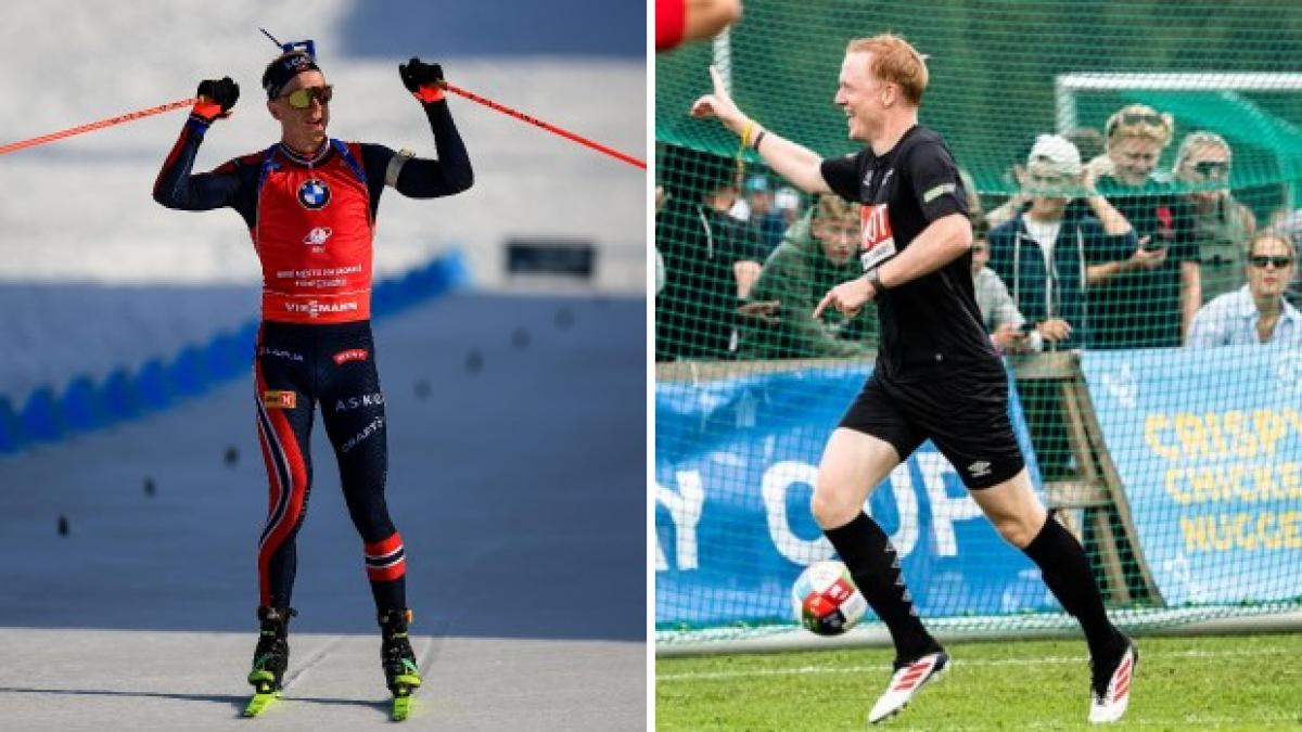 johannes boe leggenda del biathlon si d224 al calcio dopo il ritiro ed 232 subito gol