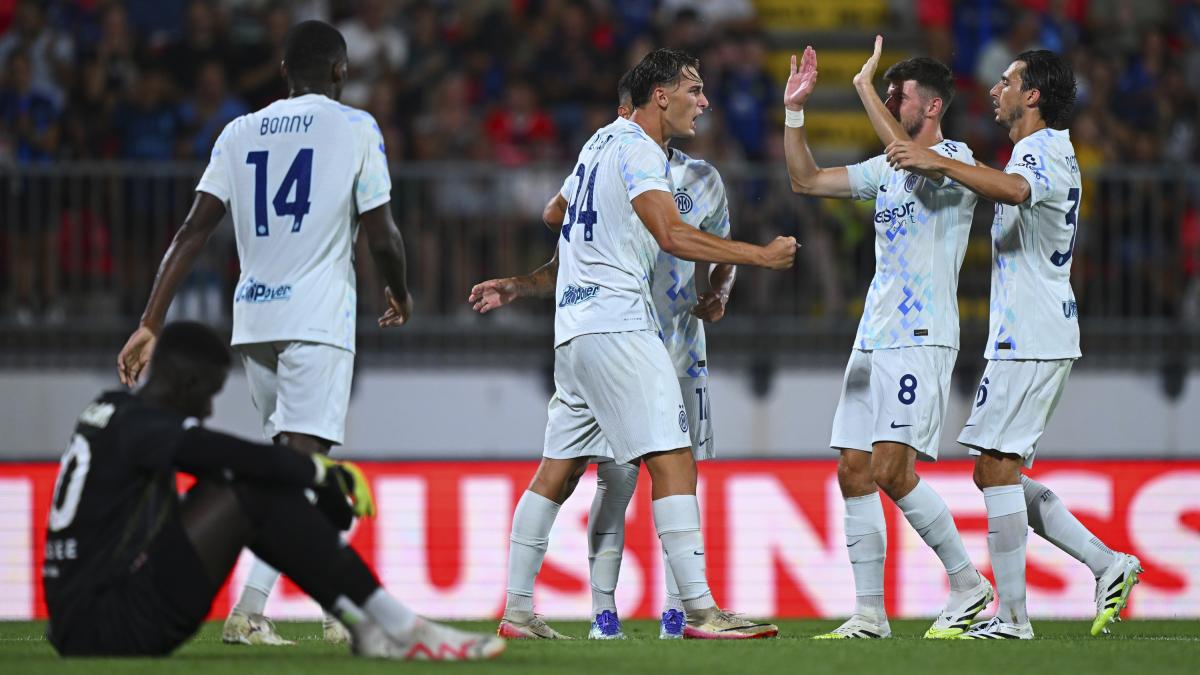 Inter, non basta la magia di Pio: pari del Monza con Azzi. Ai rigori ok i nerazzurri