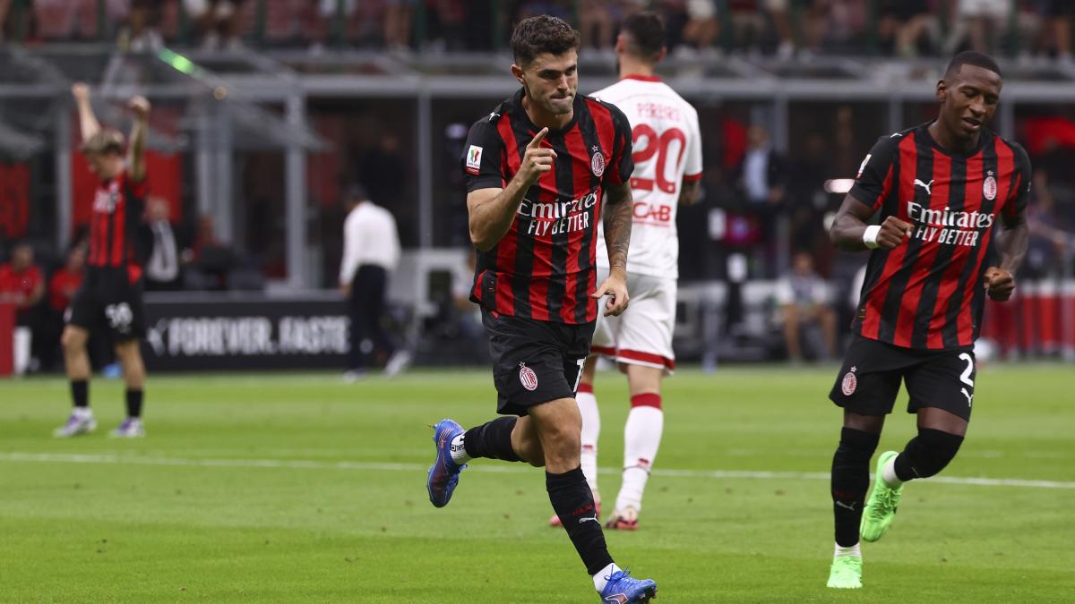 Milan-Bari, le pagelle: Pulisic (7) è l'anima, Estupinan (5,5) da rivedere
