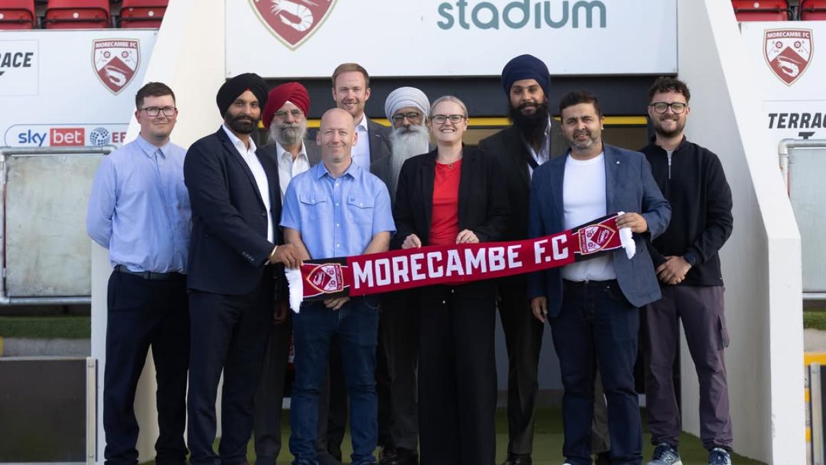 Morecambe, spiagge e mercato: così i Sikh sbarcano nel calcio inglese Morecambe, spiagge e mercato: così i Sikh sbarcano nel calcio inglese