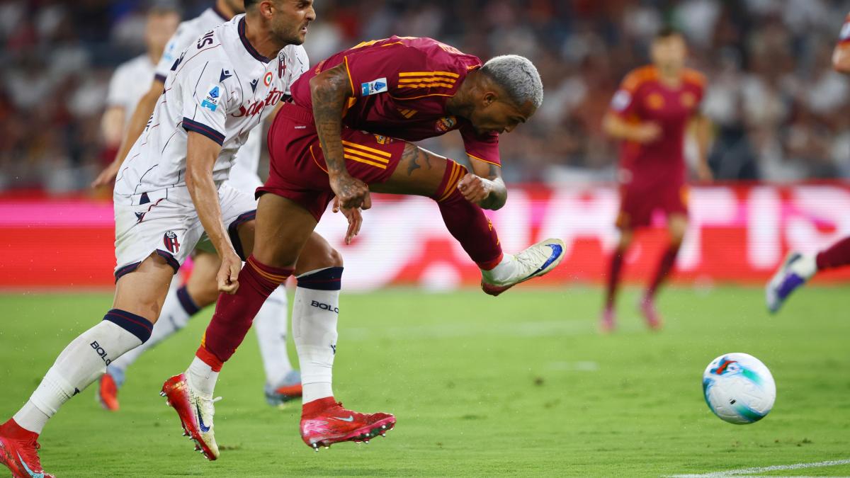 alla roma di gasp basta un gol di wesley il bologna perde partita e immobile