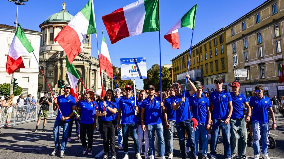 È iniziata la Six Days a Bergamo. L’Italia tallona la Francia È iniziata la Six Days a Bergamo. L’Italia tallona la Francia