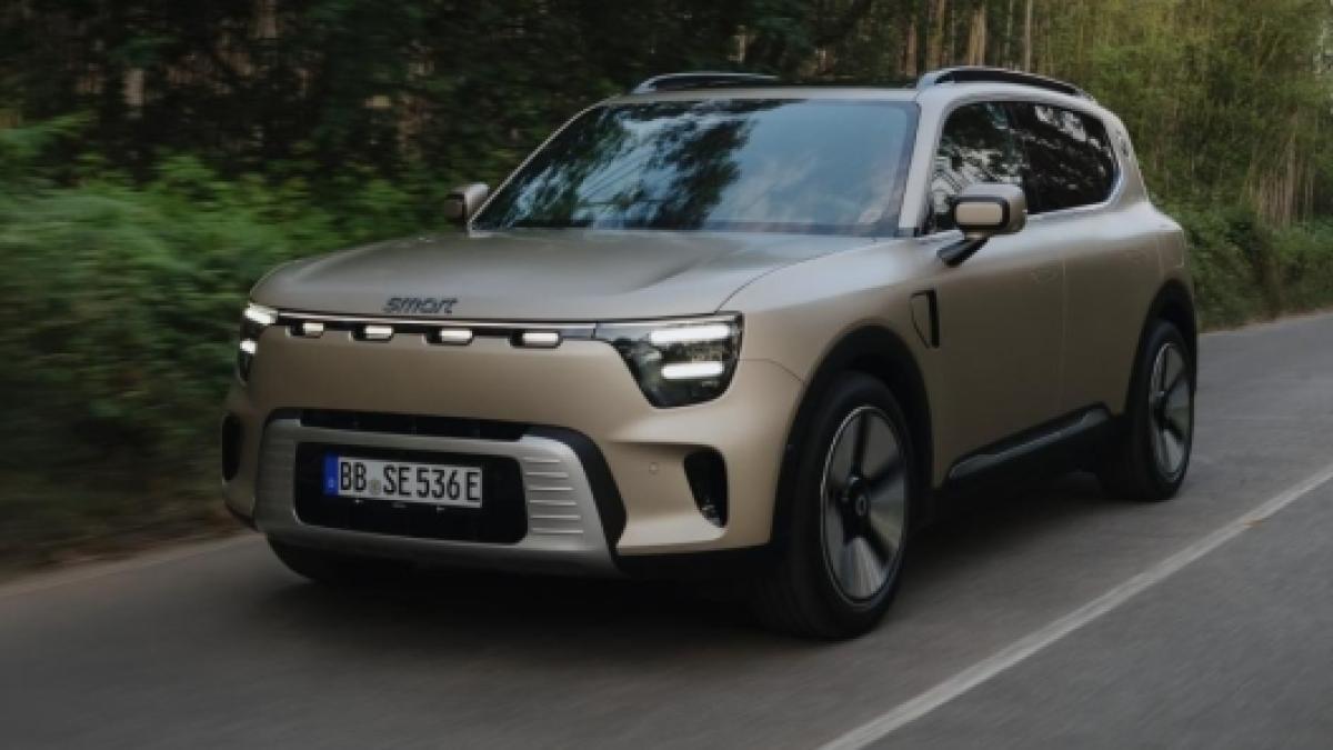 smart 5 e la gamma elettrica in vetrina al salone di monaco