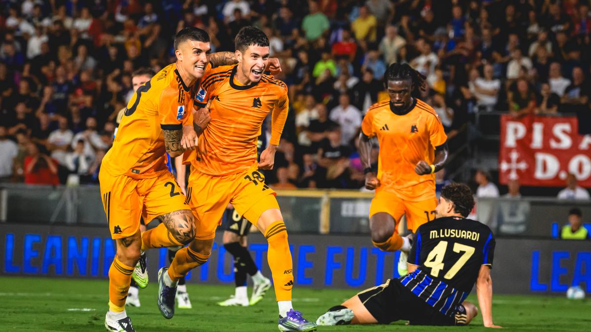 Dybala illumina, Soulé segna: la Roma batte anche il Pisa (1 0) e resta a punteggio pieno Dybala illumina, Soulé segna: la Roma batte anche il Pisa (1 0) e resta a punteggio pieno