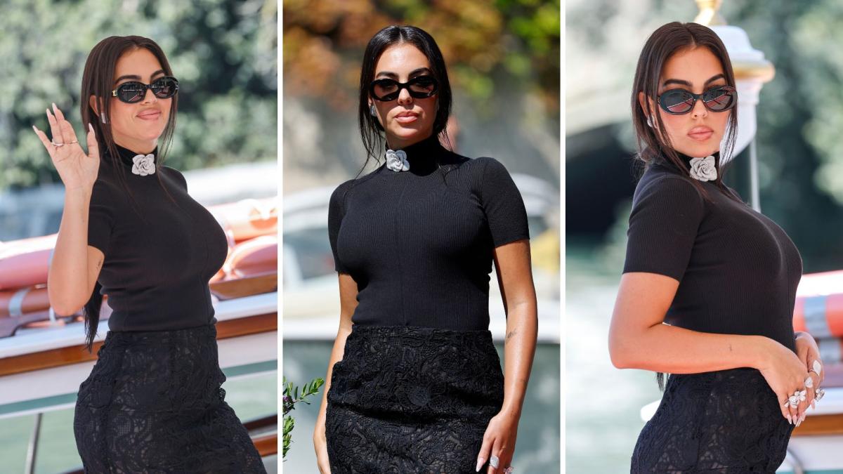 Venezia 82, Georgina Rodriguez è arrivata al Lido per la sua quinta Mostra del Cinema Venezia 82, Georgina Rodriguez è arrivata al Lido per la sua quinta Mostra del Cinema