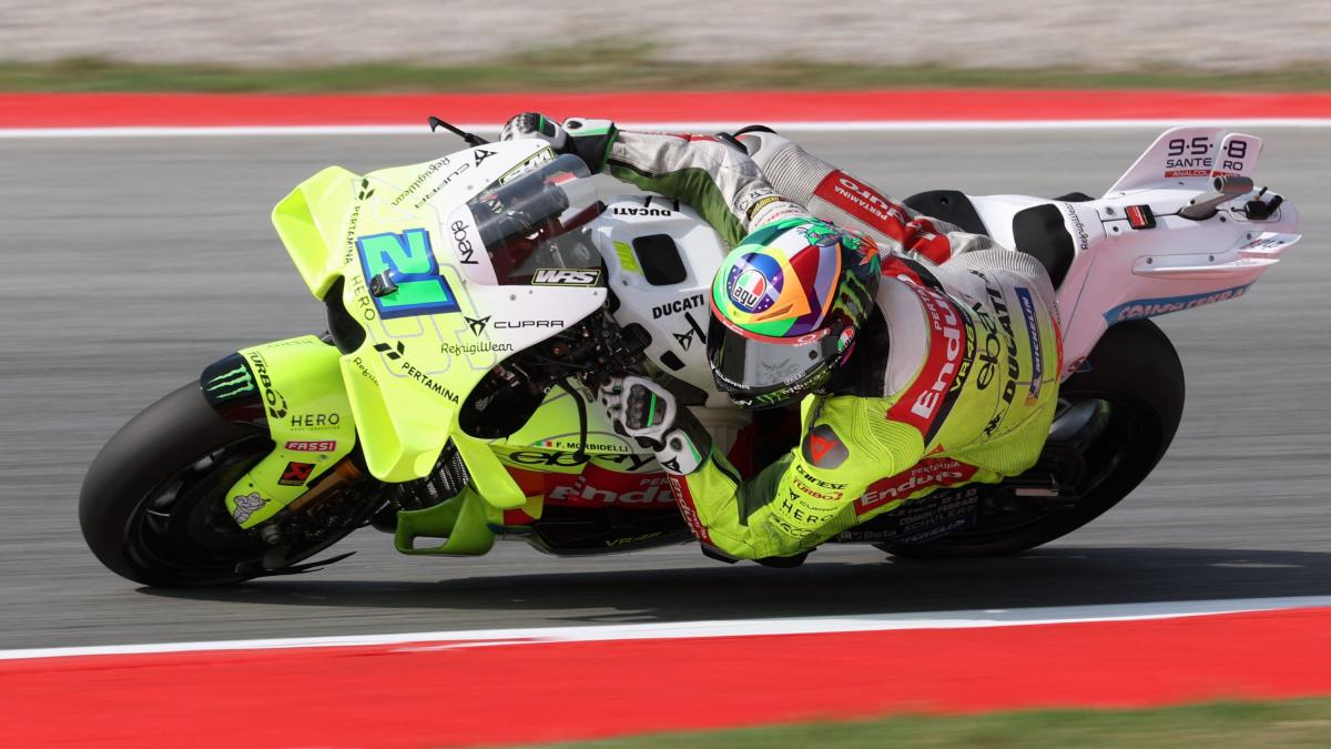 MotoGP Misano, Morbidelli davanti a tutti nelle FP1. Marquez 5°, Bagnaia 11°