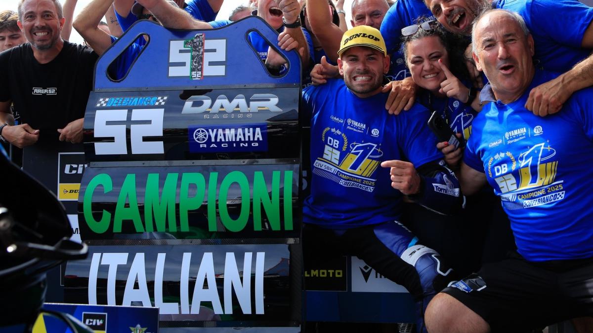 Delbianco campione Superbike del Civ: il sogno diventa realtà a Imola Delbianco campione Superbike del Civ: il sogno diventa realtà a Imola
