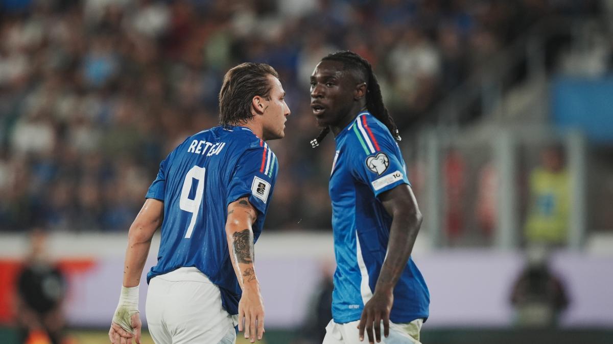 Gattuso, la ricetta del gol: contro Israele tridente con Retegui, Kean e Politano Gattuso, la ricetta del gol: contro Israele tridente con Retegui, Kean e Politano