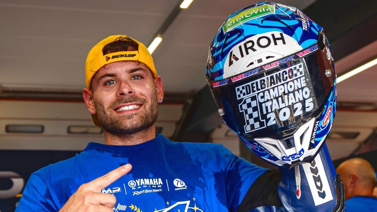 Civ 2025, Delbianco è campione Superbike: "Ho dedicato ogni giorno a questo traguardo. Futuro? Mi piacerebbe la Sbk" Civ 2025, Delbianco è campione Superbike: "Ho dedicato ogni giorno a questo traguardo. Futuro? Mi piacerebbe la Sbk"