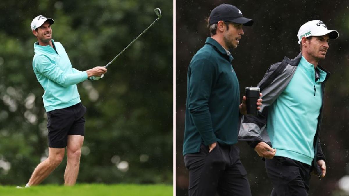 Andy Murray dal tennis al golf: i tornei con Bale, le partite con Alcaraz e... un sogno