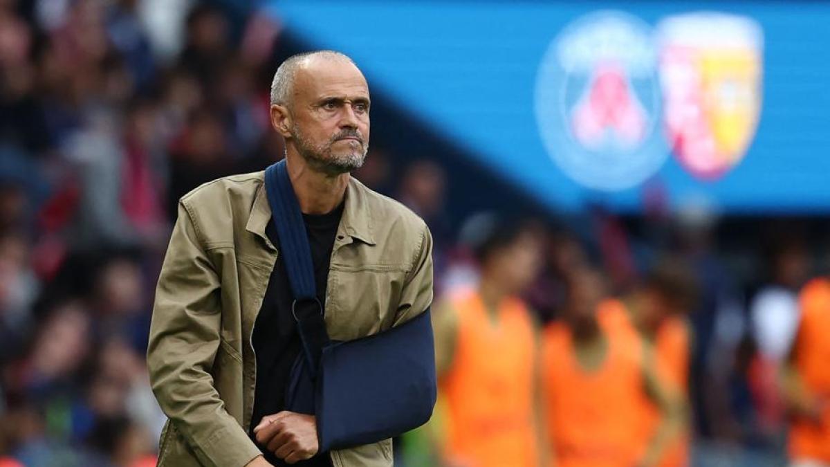 Luis Enrique allena dalla tribuna: "Come nel rugby, così vedo meglio tante cose"