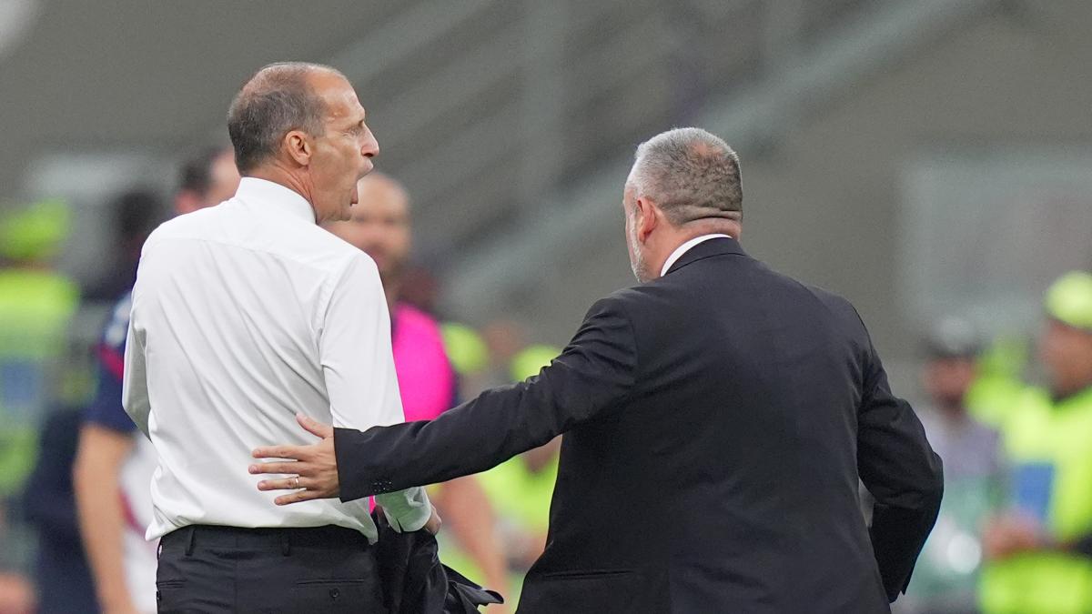 Giacche (e cravatte) in aria, sfuriate e alterchi: quando Allegri vede rosso Giacche (e cravatte) in aria, sfuriate e alterchi: quando Allegri vede rosso