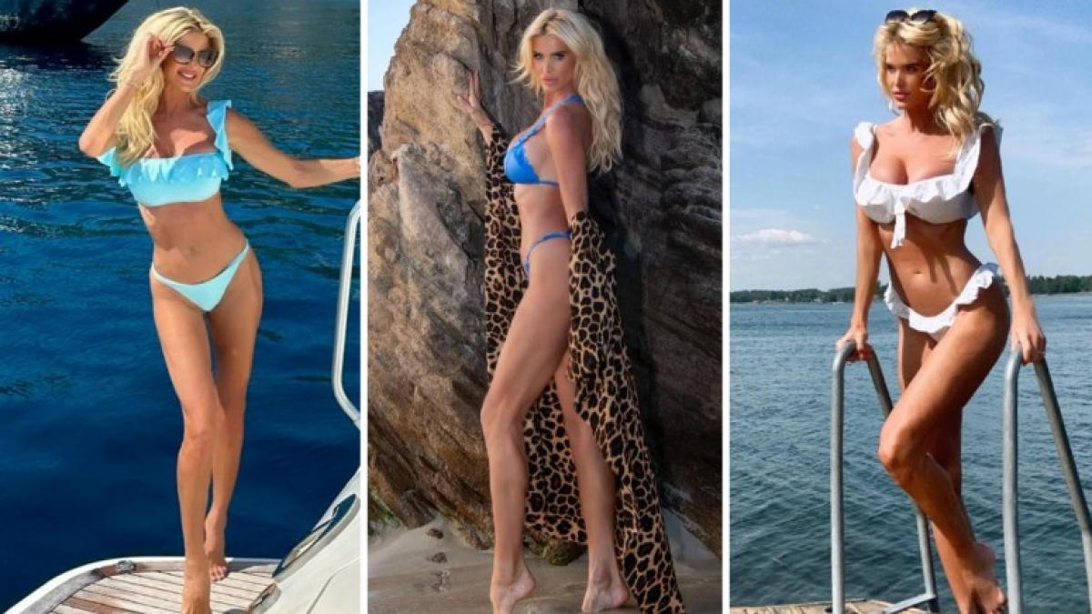 Victoria Silvstedt, che fisico a 51 anni! I segreti? cardio, acqua e limone e... Victoria Silvstedt, che fisico a 51 anni! I segreti? cardio, acqua e limone e...