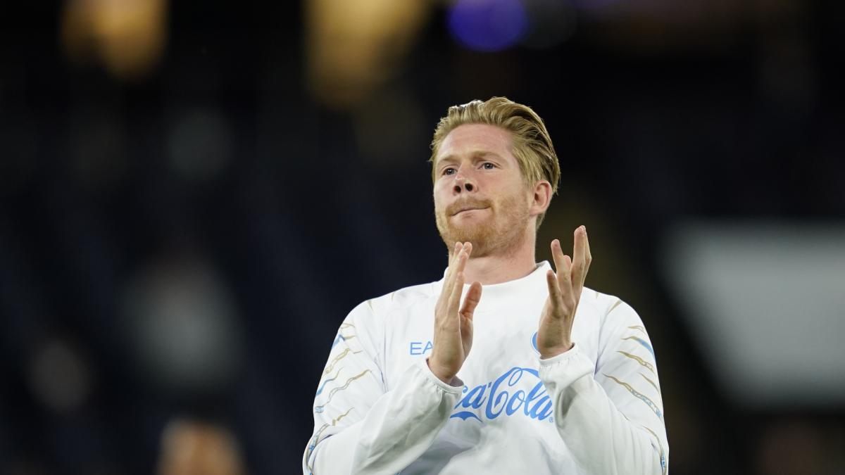 Tutti in piedi per De Bruyne: l Tutti in piedi per De Bruyne: l