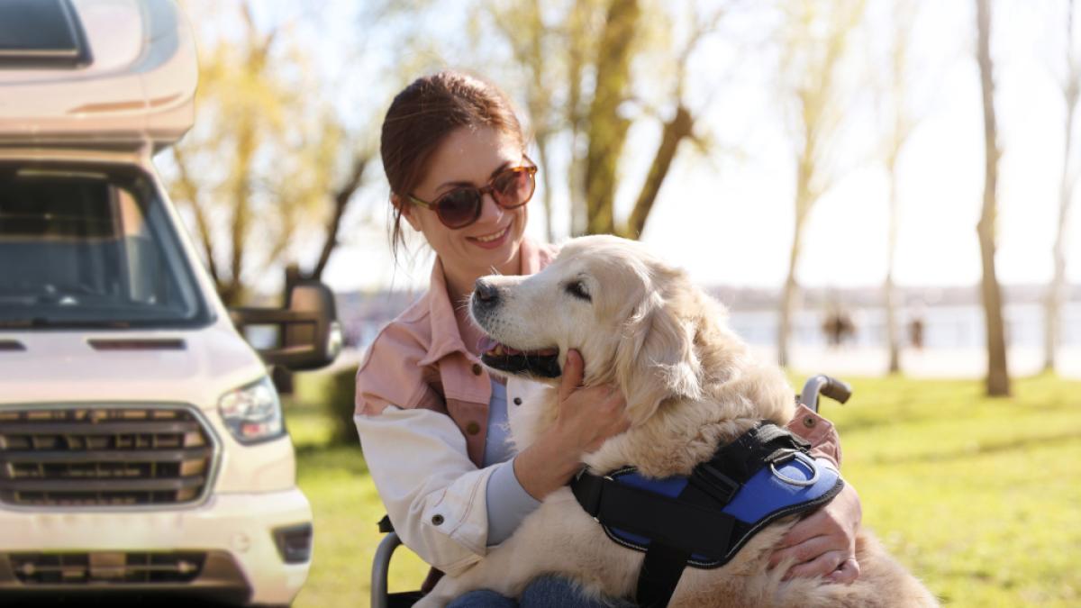 Disabili in camper col cane: proposta per l