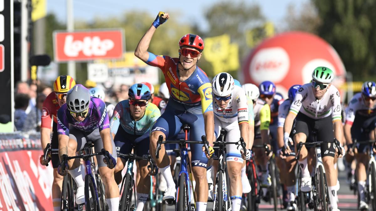 Sprint di Milan al Campionato delle Fiandre: "Ho vinto grazie ai compagni" Sprint di Milan al Campionato delle Fiandre: "Ho vinto grazie ai compagni"