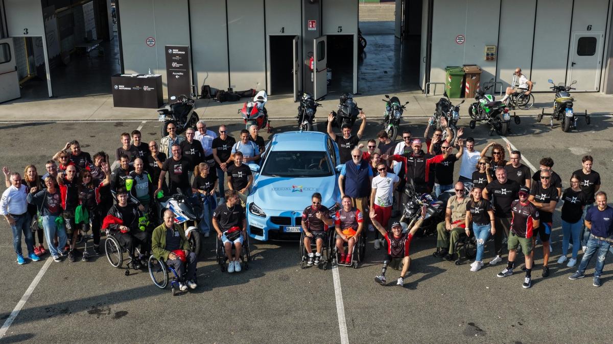 Di.Di. e Bmw in pista a Cervesina per riscoprire la libertà su due ruote