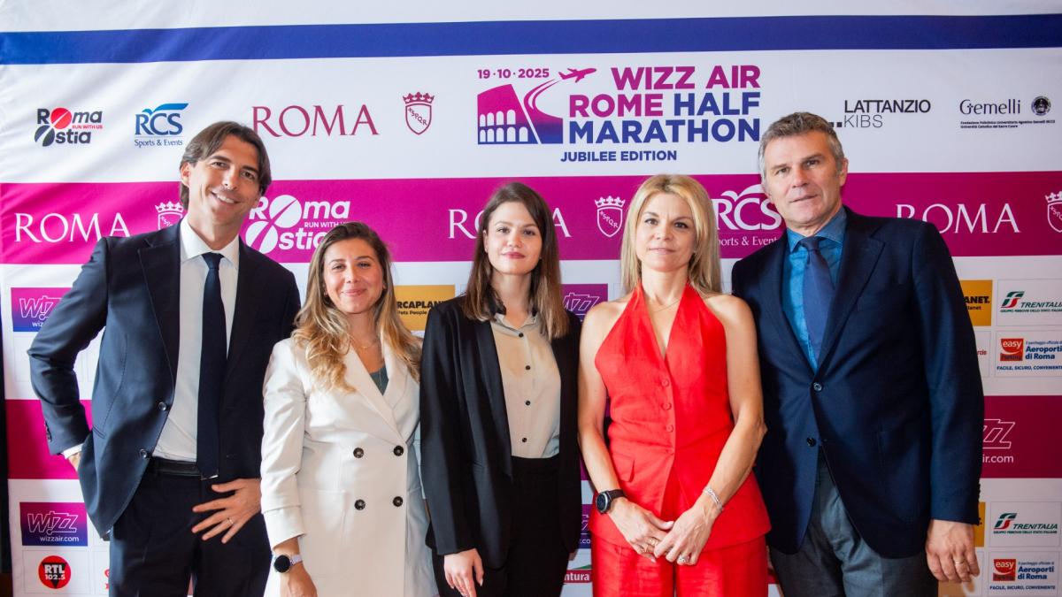 Wizz Air Rome Half Marathon: sono già oltre 20mila gli iscritti, +35% rispetto a un anno fa